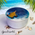 ÉKSZERTARTÓ - TENGERI HULLÁMOKKAL ÉS TEKNŐSSEL 2 - GYANTACSODÁK