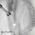 EPOXI GYANTA KÍNÁLÓ TÁLCA - EZÜST HOWLIT 20-30CM - GYANTACSODÁK