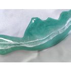 90 CM ZÖLD BALATON - EPOXI GYANTA FALIKÉP - GYANTACSODÁK
